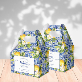 Hon Fann Sin Huvudsakliga Kläm Citron Bröllopsfest Presentaskar