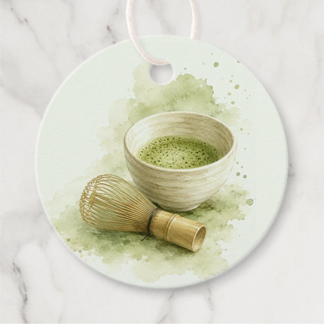 Hon Fann Sin Perfekta Matcha Bröllopsduschpresent Gåvor Etiketter (Framsida)