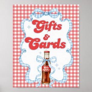 Hon Färdig Pop Soda Barnkalas Presentkort Poster