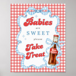 Hon Färdig Pop Soda Barnkalas Sött Gods Poster