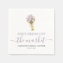 Hon Färsk Från Marknaden Tulpaner Bröllopsdusch