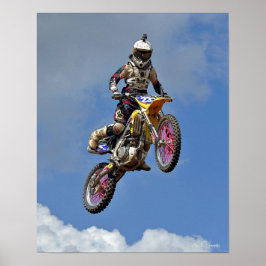 Hon flyger! poster