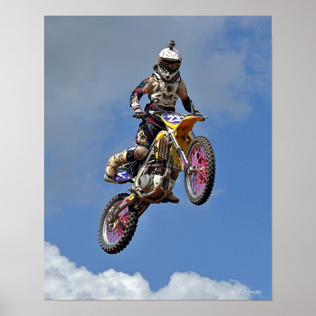 Hon flyger! poster (Framsidan)