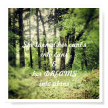 Hon förvandlade sin rälsförhöjning till burkar