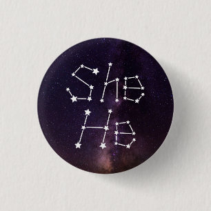 Hon/Galaxy Starry Night Himmel Constellation Knapp