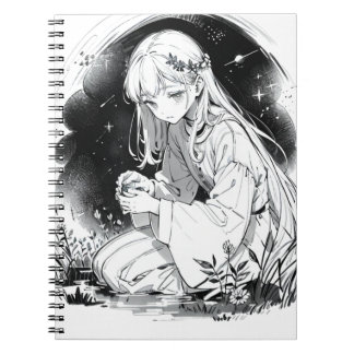 Hon Gathers Stars Anteckningsbok
