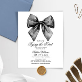 Hon Gifter sig Black Bow Möhippa