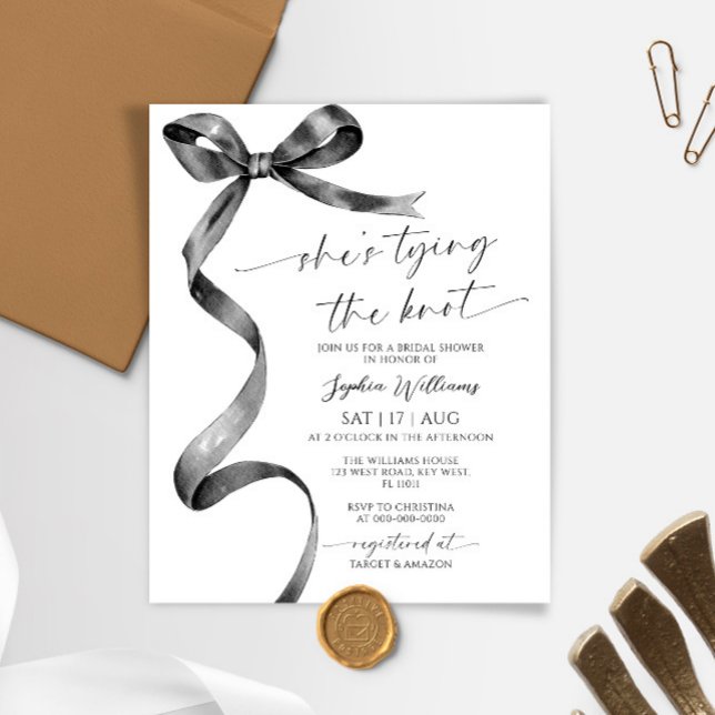 Hon Gifter sig Black Bow Möhippa (Skapare uppladdad)