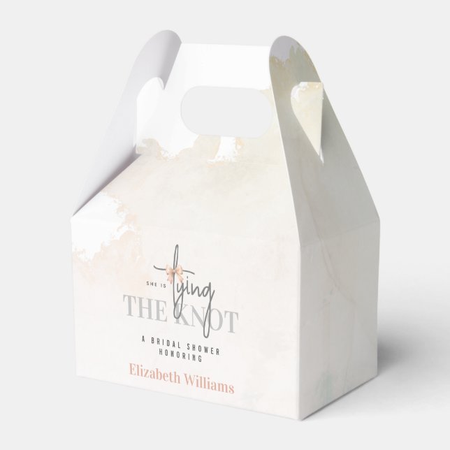 Hon Gifter sig Chic Möhippa Party Presentaskar (Framsidan Sidan)