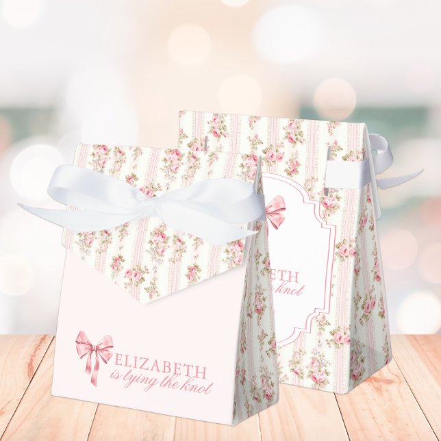 Hon Gifter sig Coquette Bow Möhippa Presentaskar (Skapare uppladdad)