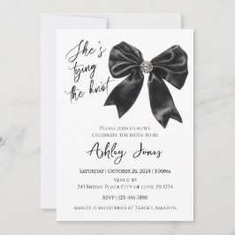 Hon Gifter sig Coquette Möhippa Inbjudan