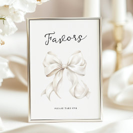 Hon Gifter sig Favors Bord-tecken Poster