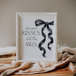 Hon gifter sig hur många Kisses Poster
