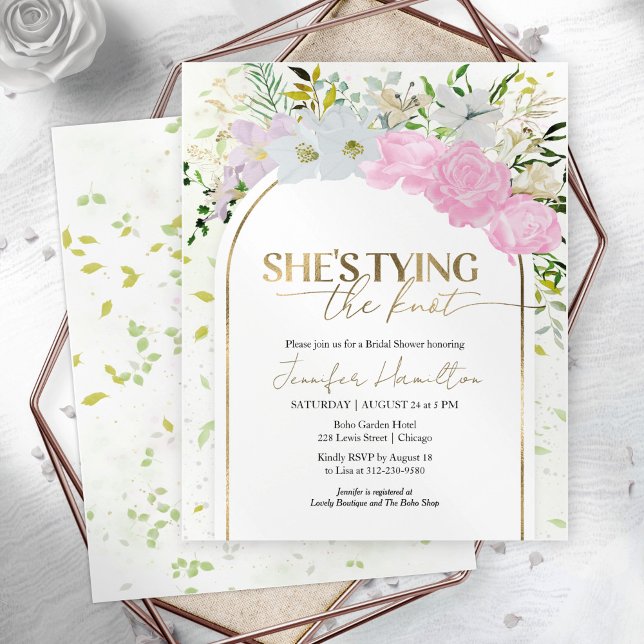 Hon gifter sig Inbjudningskort för möhippan (Skapare uppladdad)