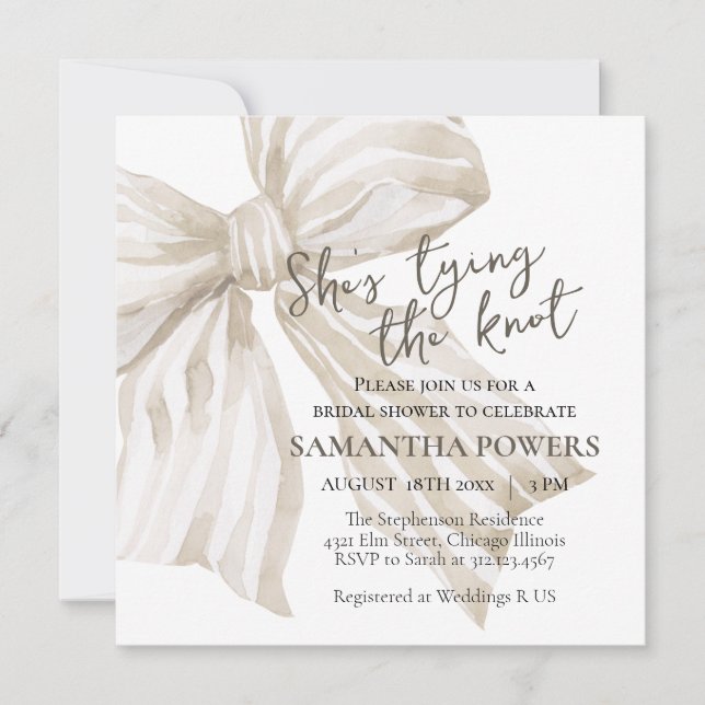 Hon Gifter sig Julkort (Framsida)