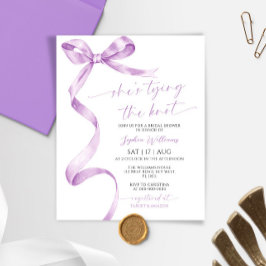 Hon Gifter sig Lavender Bow Möhippa