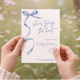 Hon Gifter sig! Modern Möhippa Inbjudningar