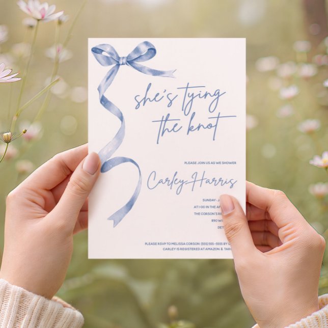 Hon Gifter sig! Modern Möhippa Inbjudningar (Skapare uppladdad)