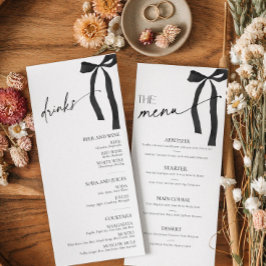 Hon gifter sig Möhippa Black Bow Menu