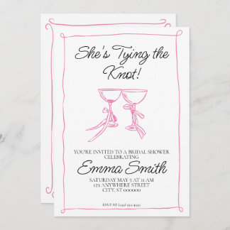 Hon Gifter sig Möhippa Inbjudningar