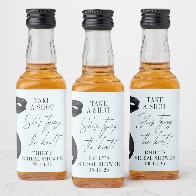 Hon Gifter sig Möhippa Party-förmån Spritflaskor Etikett (Flaskor)