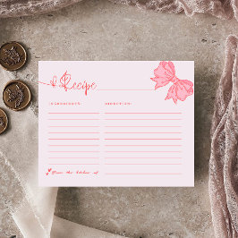 Hon Gifter sig Rosa Bow Möhippa Recipe