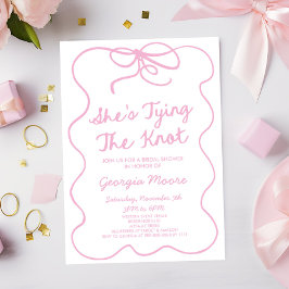 Hon Gifter sig viskartad Möhippa Inbjudningar