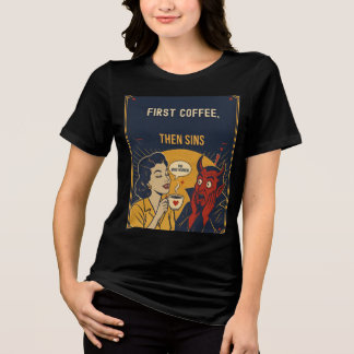 Hon gillar djävulen t shirt
