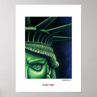 Hon glömmer inte - skriv ut poster