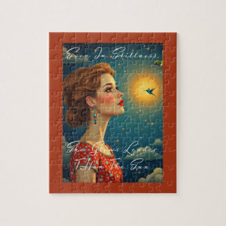 Hon glows Louder Than Sol Pussel