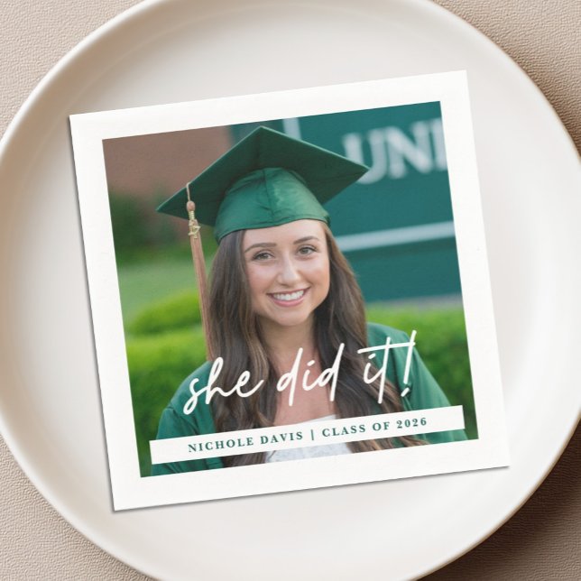 Hon Graden Foto Utexamens Servett (Skapare uppladdad)