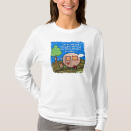 Hon hade soulen av en zigensk campareskjorta, t-shirt