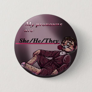 Hon/han/de Actor! Mark Pronoun Pin Knapp