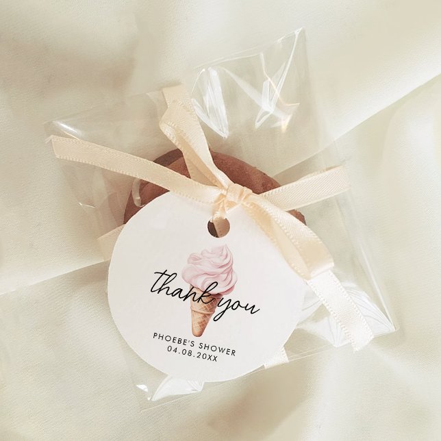 Hon har blivit upp scoopad Jordgubbs-Bridal Shower Gåvor Etiketter (Skapare uppladdad)