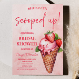 Hon har blivit uppkörd! Möhippa av isgrädda Inbjudningar