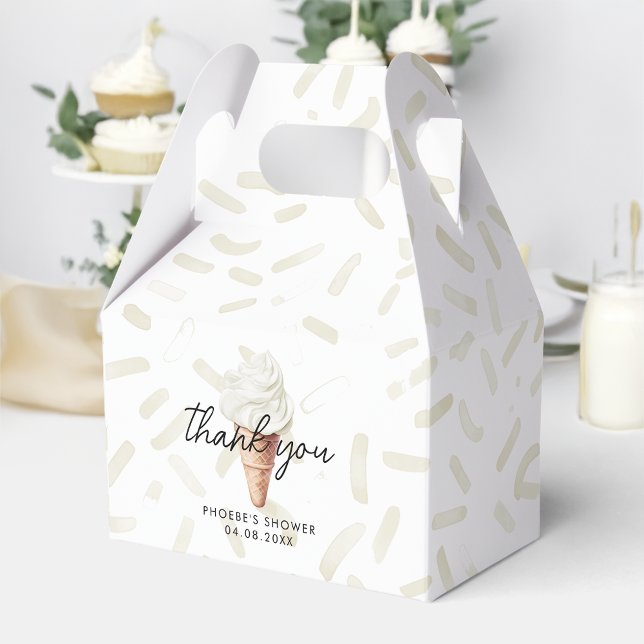 Hon har blivit upplockad Vanilla Bröllopsdusch Gav Presentaskar (Skapare uppladdad)