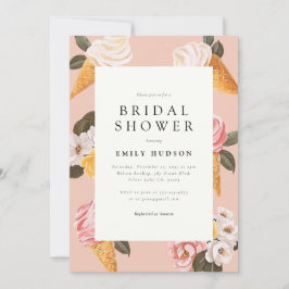 Hon har blivit utslagen Inbjudningskort för möhipp