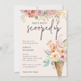 Hon har blivit utslagen Inbjudningskort för möhipp