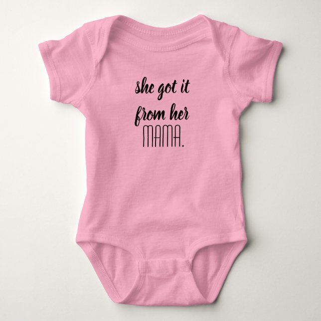 "Hon Har det från sin Mamma Baby en Biet T Shirt (Framsida)