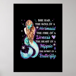 Hon har en Sjöjungfrus själ Poster