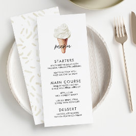 Hon har fått upp Vanilla Möhippa. Meny