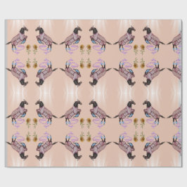 Hon har för mycket roligt! presentpapper