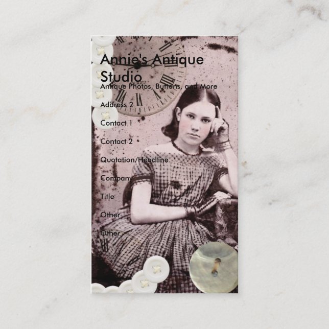 Hon har hela tiden visitkort (Framsida)