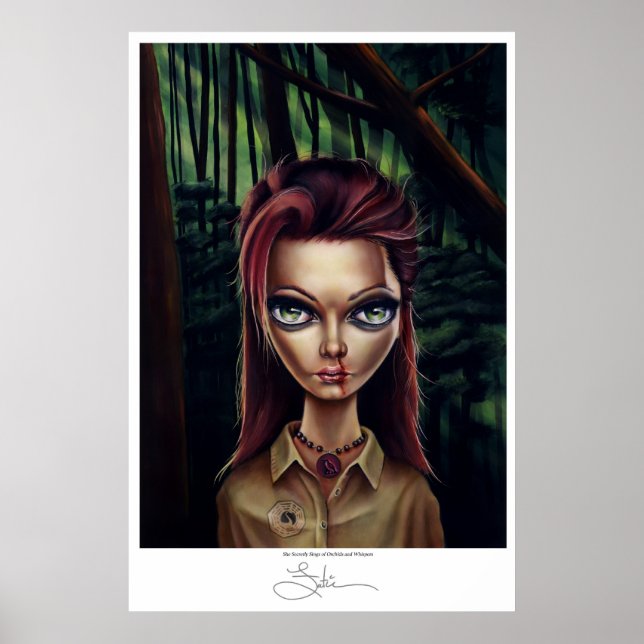 Hon har hemliga Sjungor Poster (Framsidan)