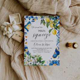 Hon har hittat sin viktigaste Squeeze-Citrus Möhip Inbjudningar