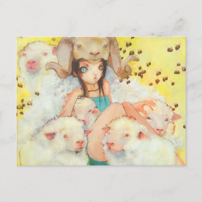 Hon har ringt vykort (Framsida)