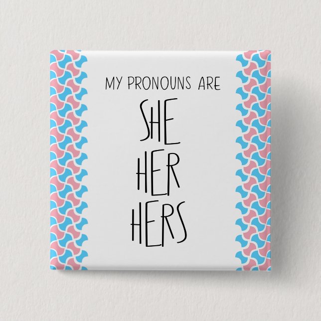 Hon/Henne/Hennes Pronomen Knapp (Framsida)