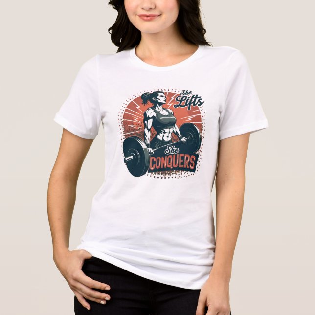 Hon Hiss, hon erövrar T Shirt (Framsida)