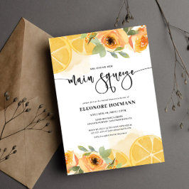 Hon hittade Main Squeeze Inbjudningskort för möhip