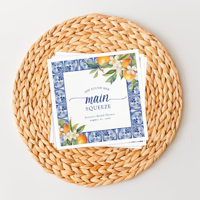 Hon hittade Möhippan för sina viktigaste Orangar Pappersservett (Skapare uppladdad)